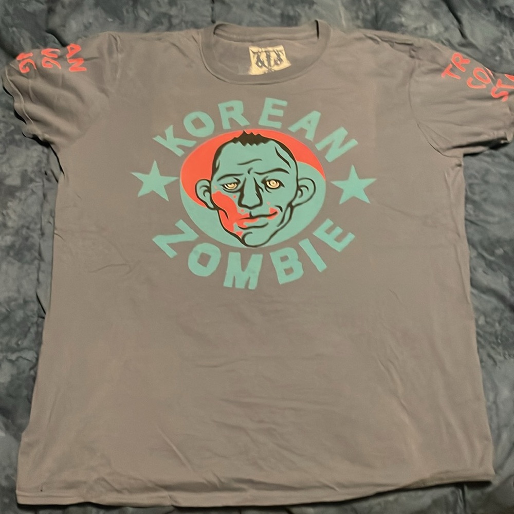 Vintage Korean Zombie MMA Shirt – Tri-Coasta MMA – Chan Sung Jung – Size L - UFC